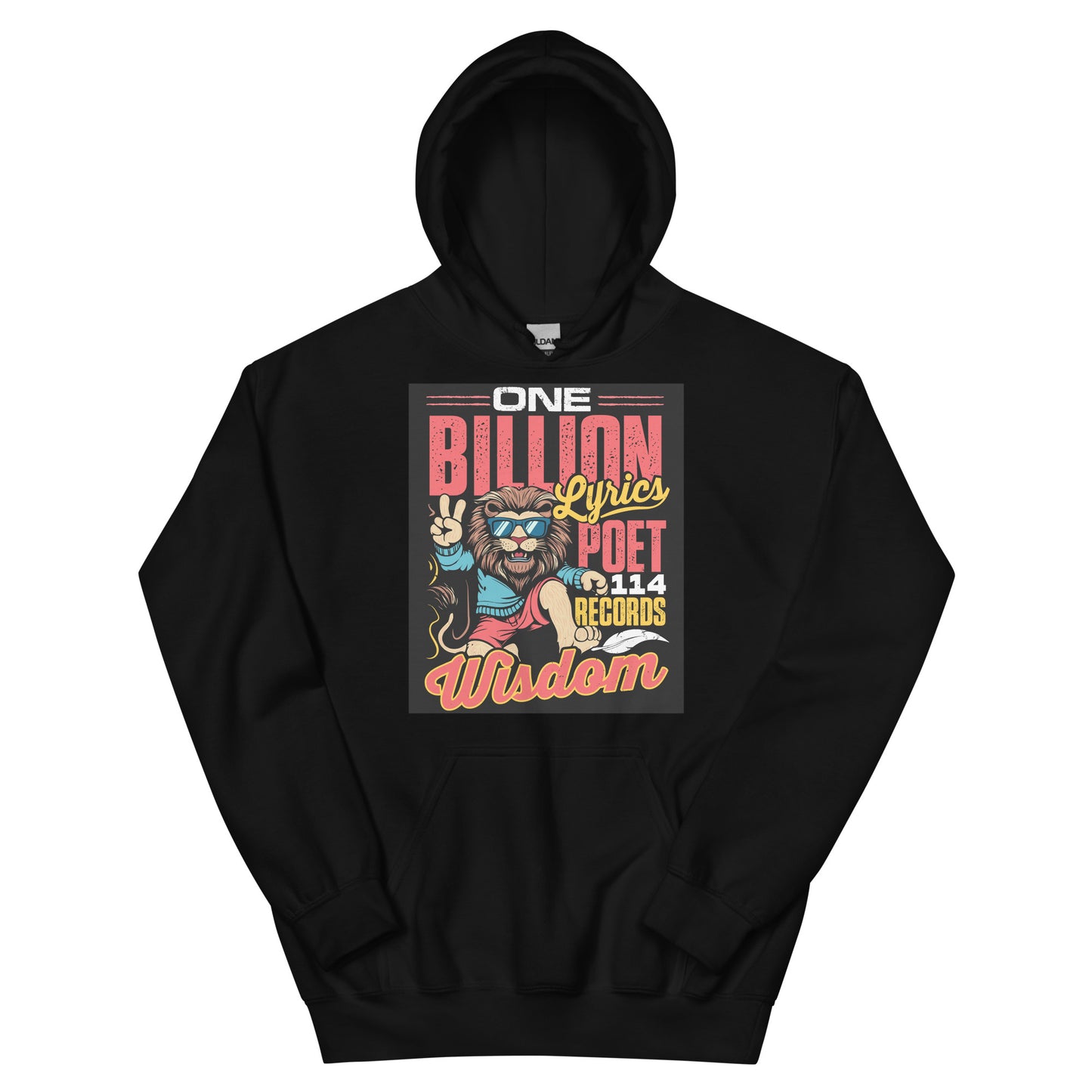 One Billion Lyrics TM Unisex Hoodie